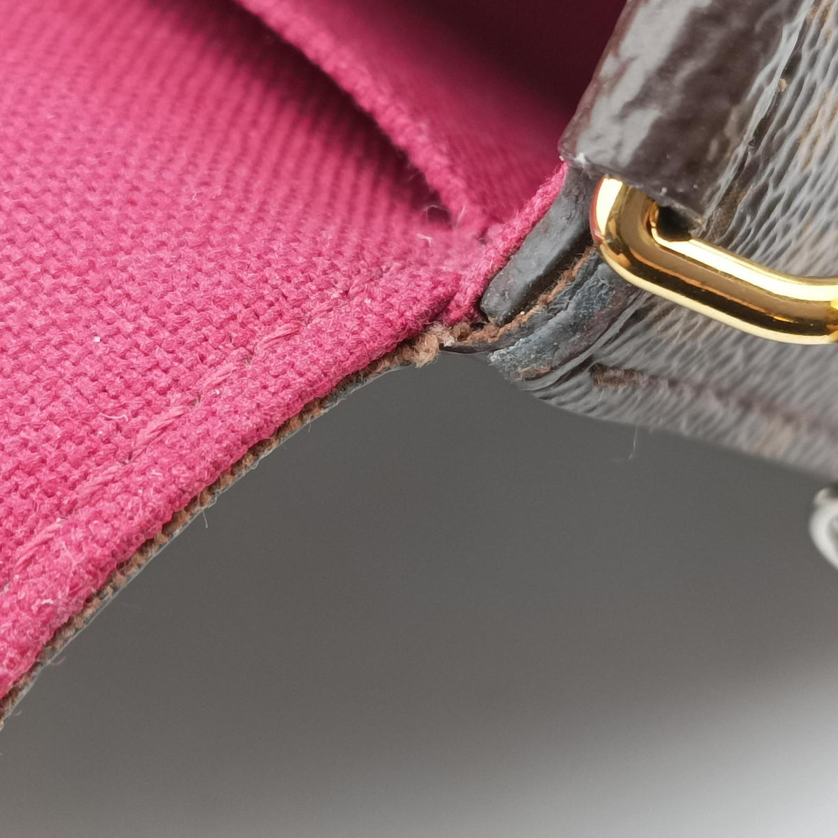 Pre-owned Louis Vuitton Pochette Felicie Brown Monogram Canvas M61276 shoulderbag | stylenewstar