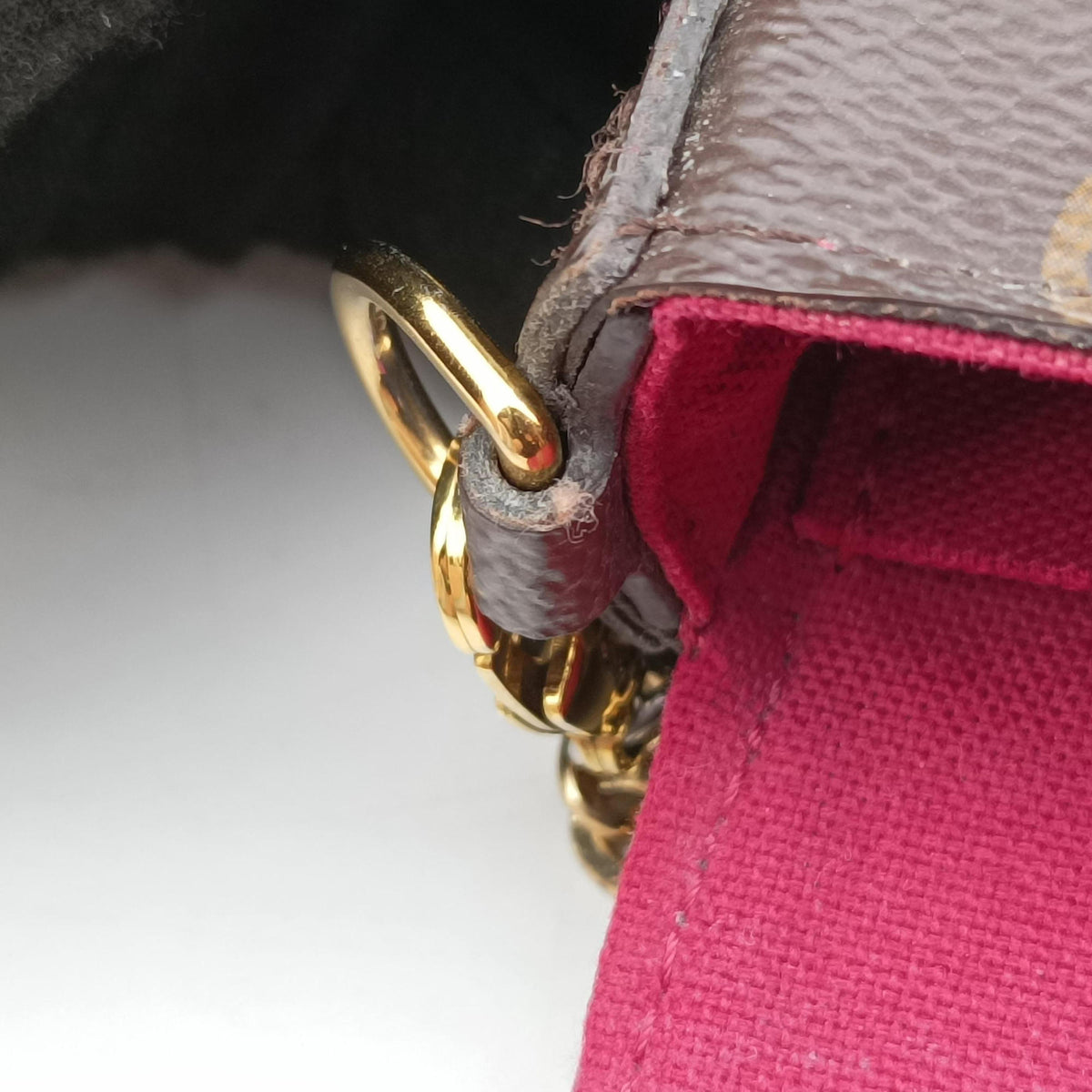 Pre-owned Louis Vuitton Pochette Felicie Brown Monogram Canvas M61276 shoulderbag | stylenewstar