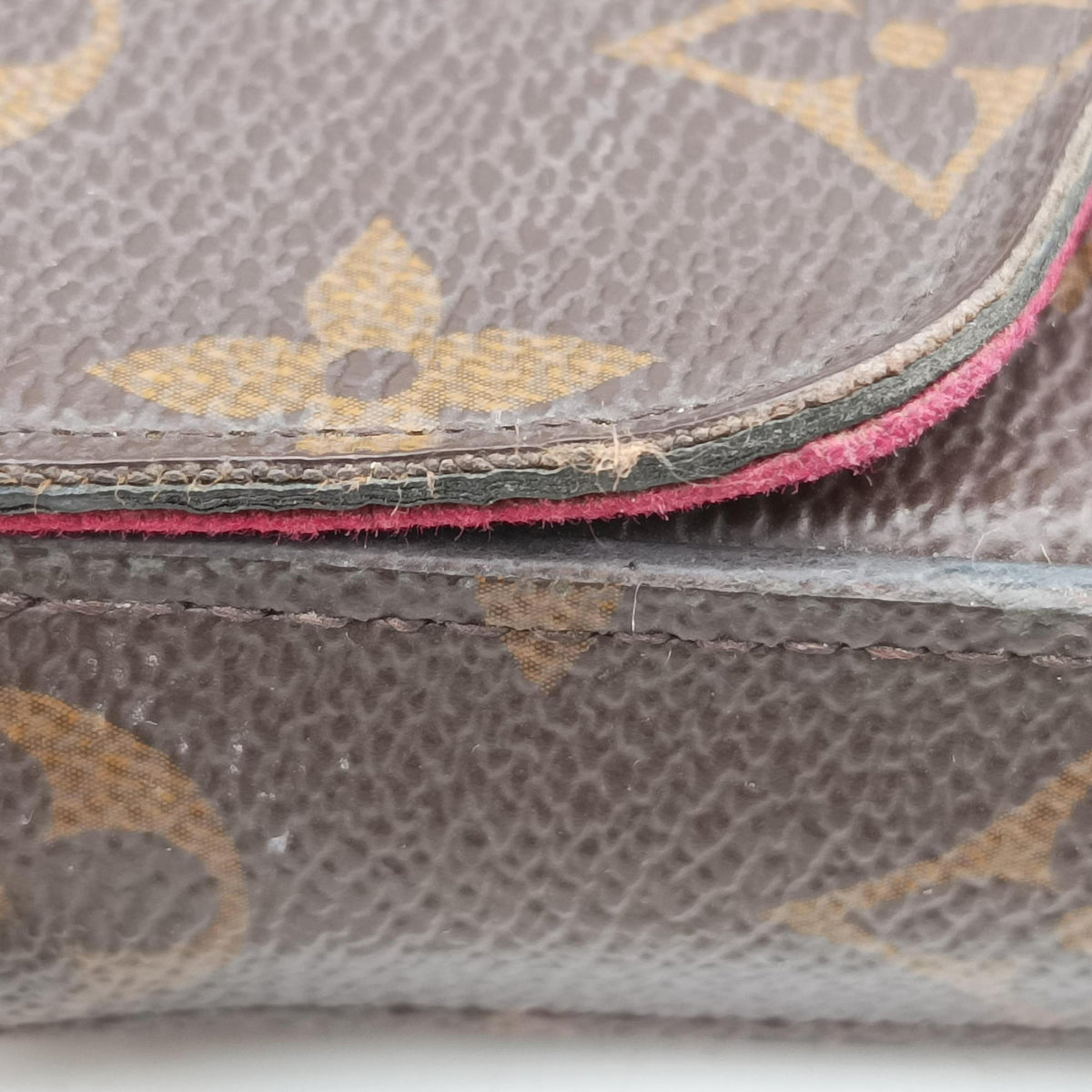 Pre-owned Louis Vuitton Pochette Felicie Brown Monogram Canvas M61276 shoulderbag | stylenewstar