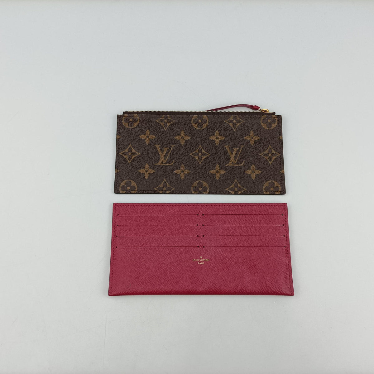 Pre-owned Louis Vuitton Pochette Felicie Brown Monogram Canvas M61276 shoulderbag | stylenewstar