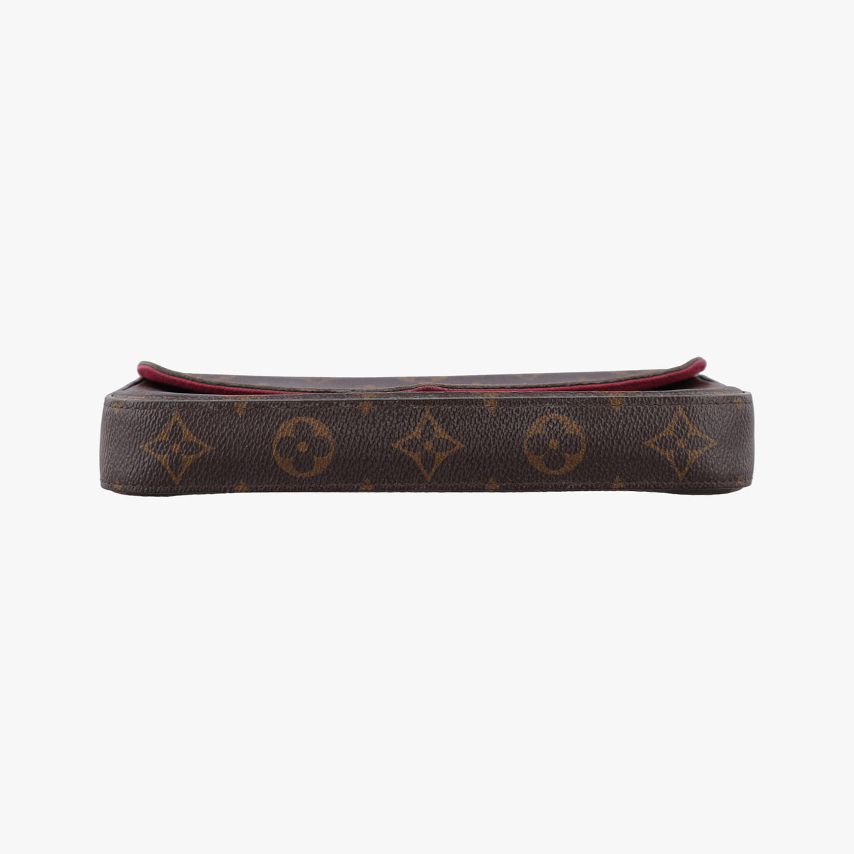 Pre-owned Louis Vuitton Pochette Felicie Brown Monogram Canvas M61276 shoulderbag | stylenewstar