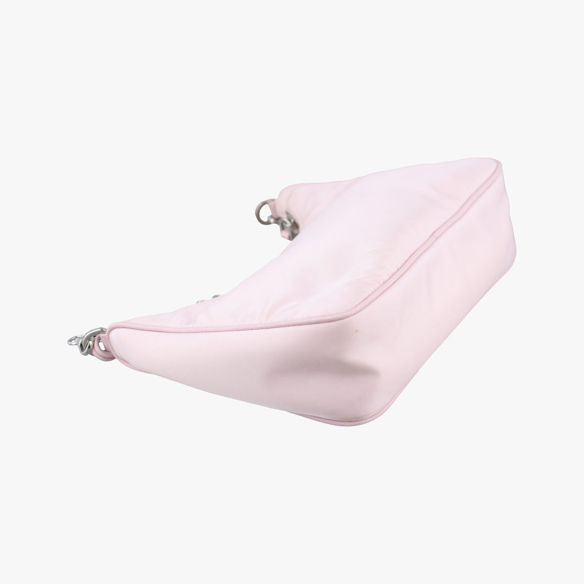 Pre-owned Prada Re-Edition 2005 Re-Nylon Pink nylon 1BH204 shoulderbag | stylenewstar