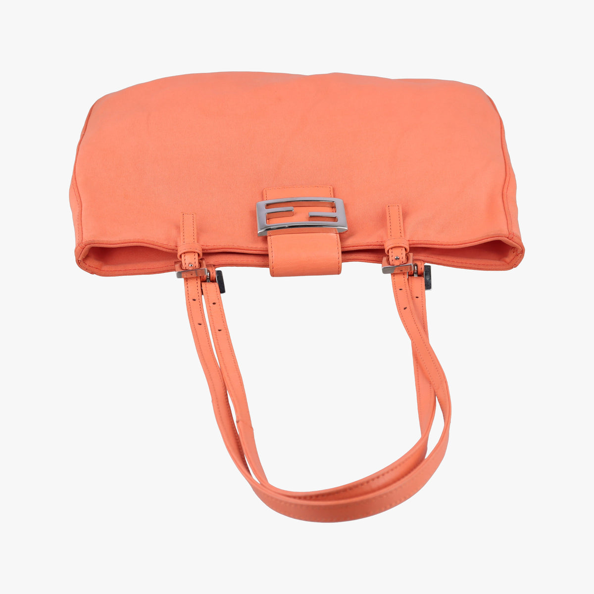 Pre-owned Fendi Tote Bag Orange cloth 2348 2 shoulderbag | stylenewstar