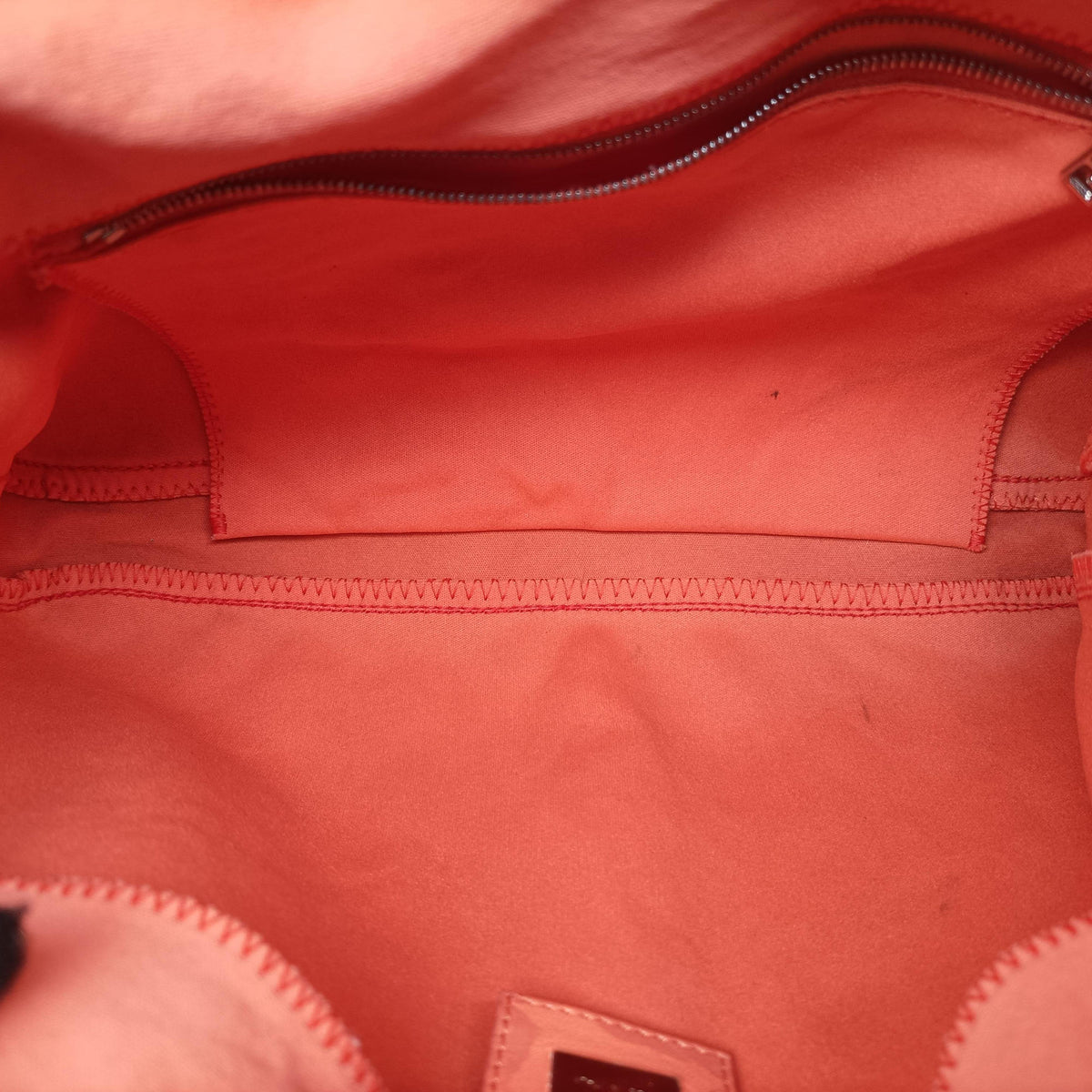 Pre-owned Fendi Tote Bag Orange cloth 2348 2 shoulderbag | stylenewstar