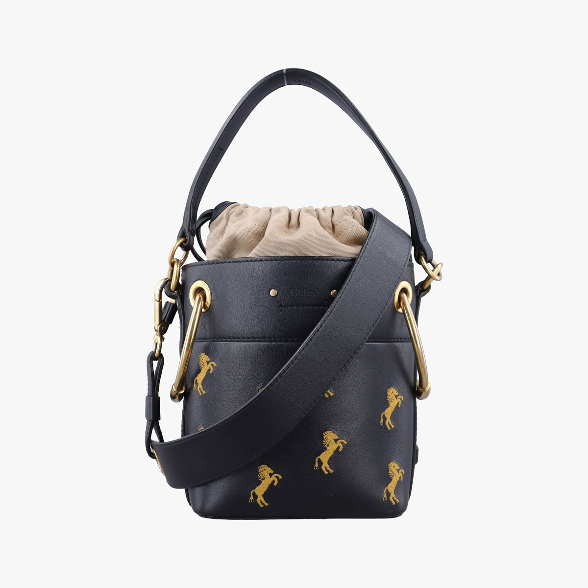 Pre-owned Chloe Roy Black Leather  shoulderbag | stylenewstar
