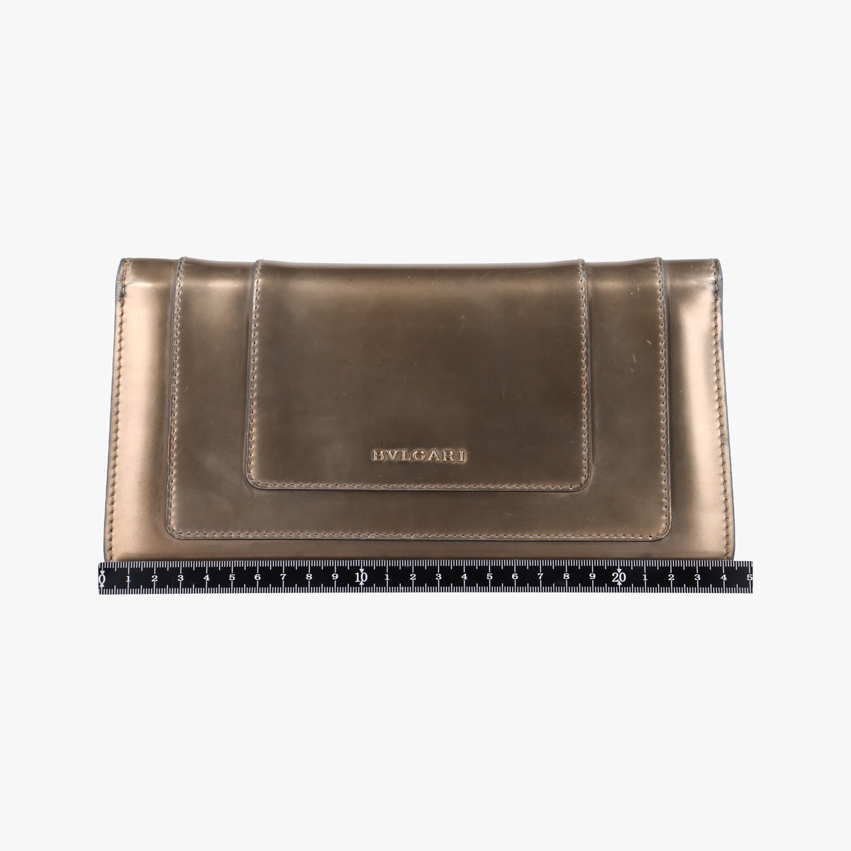 Vintage Bvlgari SERPENTI FOREVER Golden Patent Leather  shoulderbag | stylenewstar