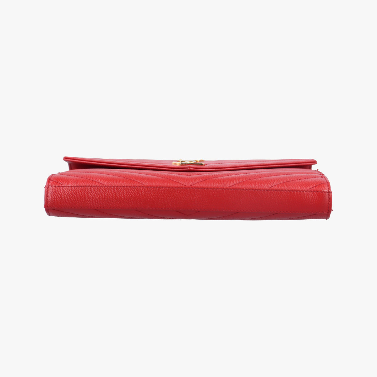 Vintage Yves Saint Laurent MONOGRAM Red Leather 377828 shoulderbag | stylenewstar