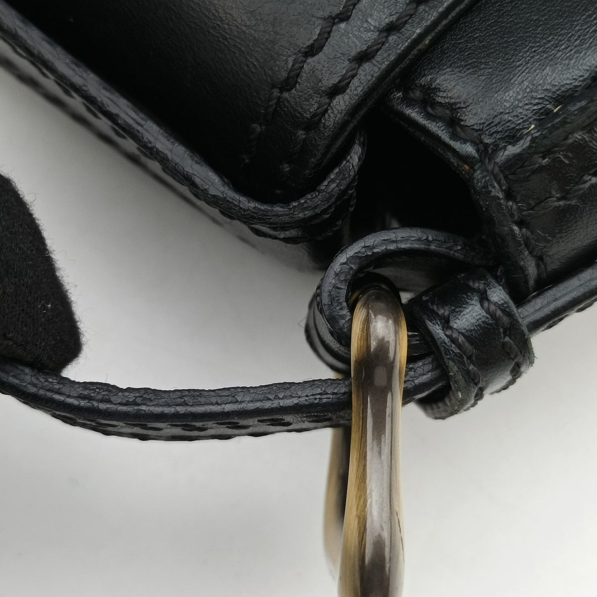 Secondhand Fendi B Bag Black Leather 8BR544 shoulderbag | stylenewstar