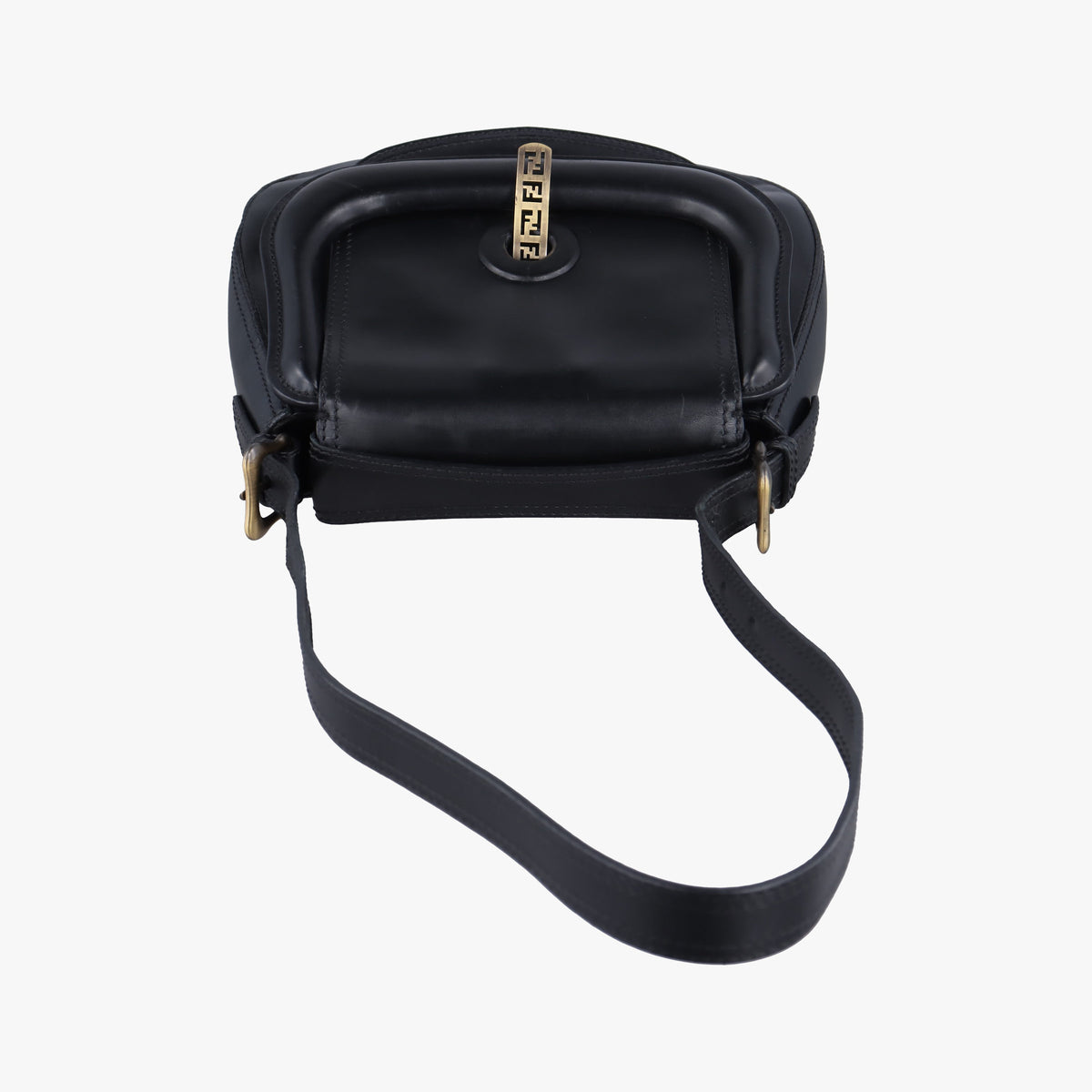Secondhand Fendi B Bag Black Leather 8BR544 shoulderbag | stylenewstar
