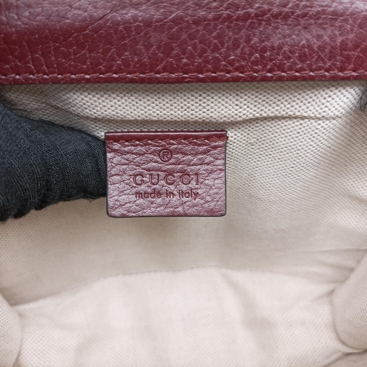 Pre-owned Gucci Dionysus Burgundy Leather 421970 shoulderbag | stylenewstar