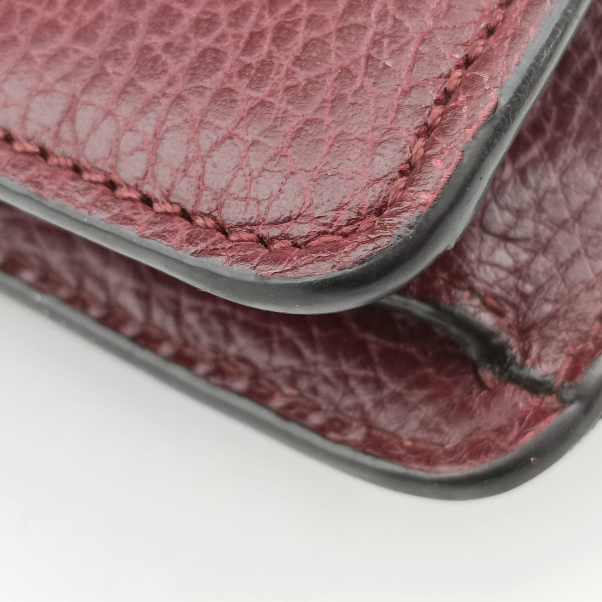 Pre-owned Gucci Dionysus Burgundy Leather 421970 shoulderbag | stylenewstar