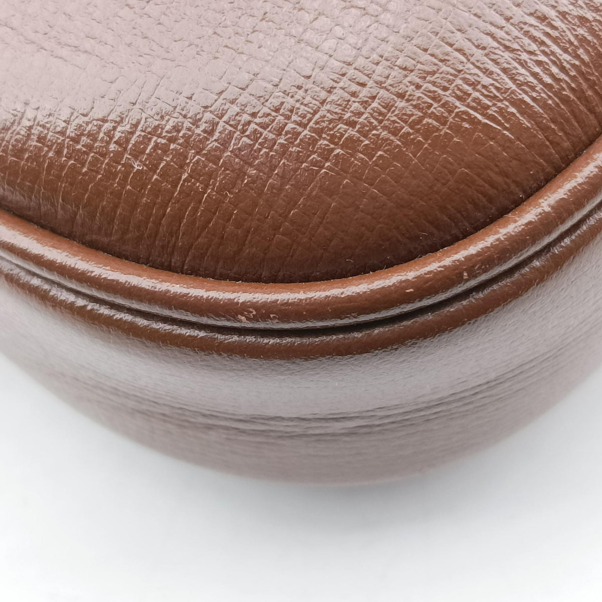 Pre-owned Gucci Jackie 1961 GG Supreme Brown PVC coated canvas×Leather 637092 handbag | stylenewstar