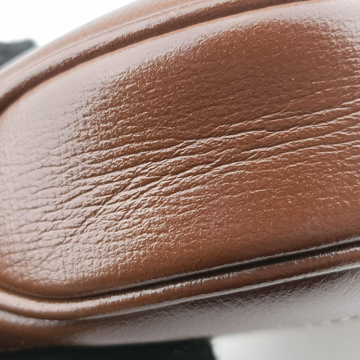 Pre-owned Gucci Jackie 1961 GG Supreme Brown PVC coated canvas×Leather 637092 handbag | stylenewstar