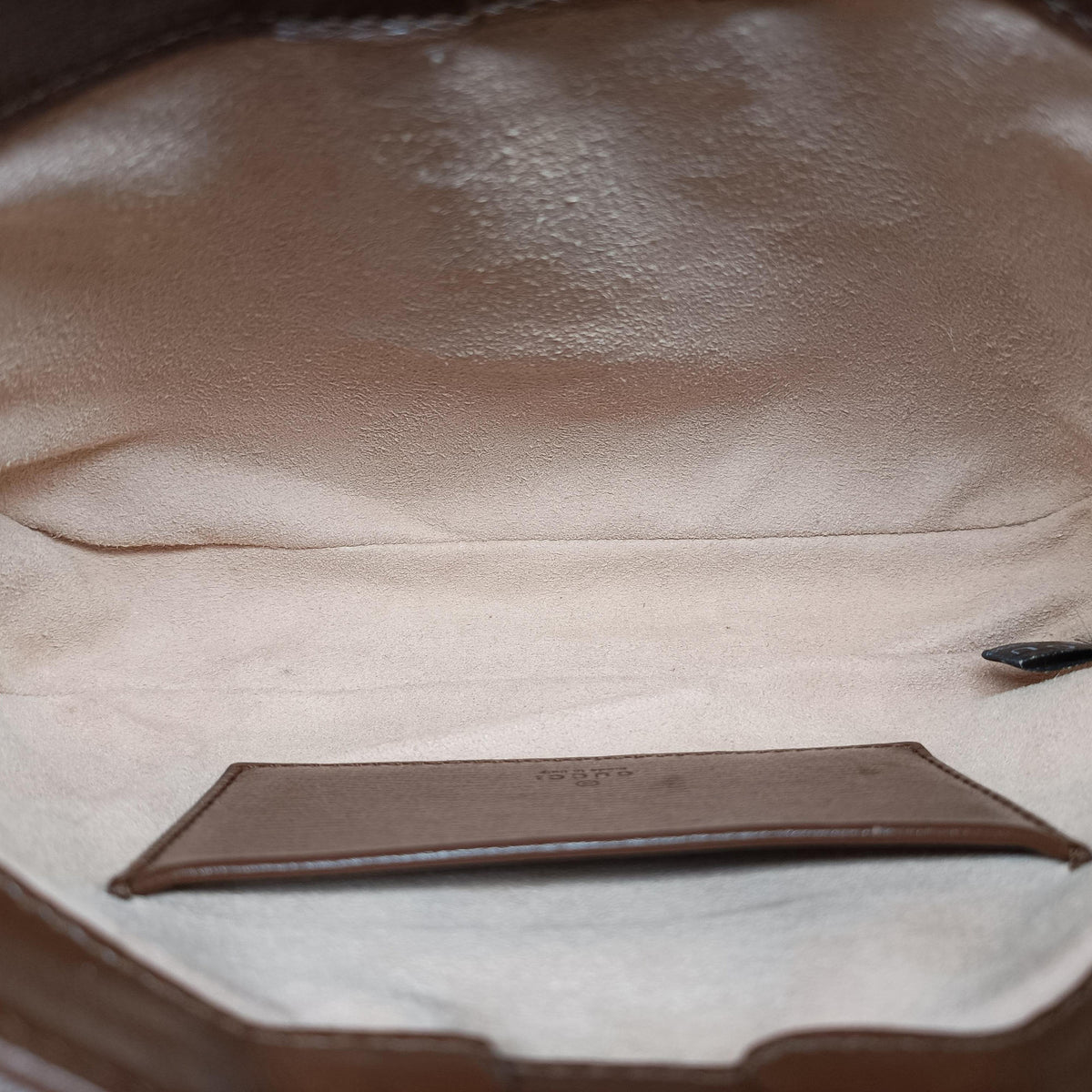 Pre-owned Gucci Jackie 1961 GG Supreme Brown PVC coated canvas×Leather 637092 handbag | stylenewstar