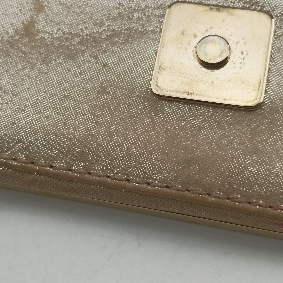 Vintage Fendi Mia Pochette Golden Leather 8BP046 shoulderbag | stylenewstar