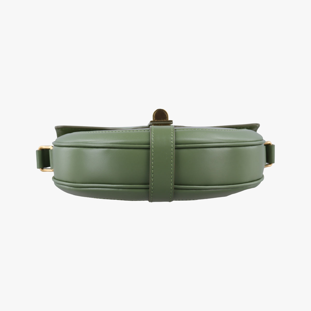 Vintage Celine Besace 16 Small Green Leather W-SL-2 shoulderbag | stylenewstar