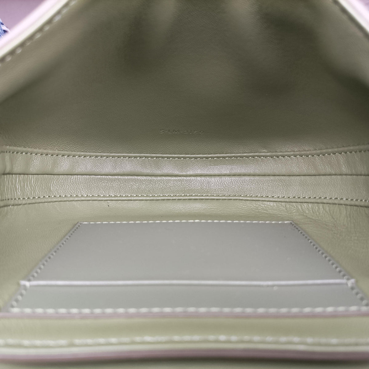 Vintage Celine Besace 16 Small Green Leather W-SL-2 shoulderbag | stylenewstar