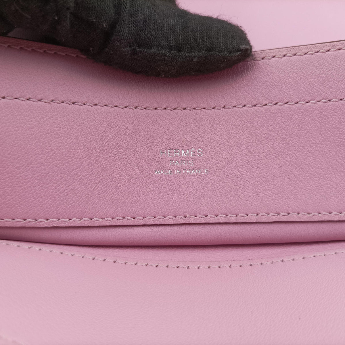 Secondhand Hermes Sac Aline mini Pink lambskin  shoulderbag | stylenewstar