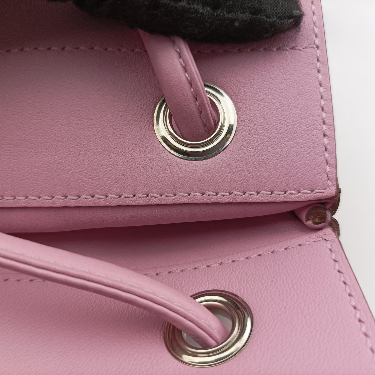Secondhand Hermes Sac Aline mini Pink lambskin  shoulderbag | stylenewstar