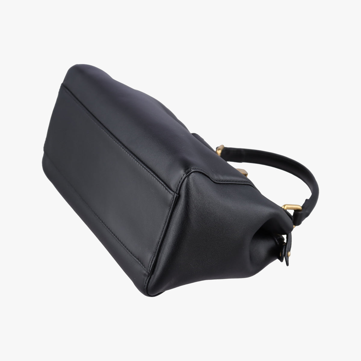 Pre-owned Fendi PEEKABOO Black Leather 8BN244 shoulderbag | stylenewstar