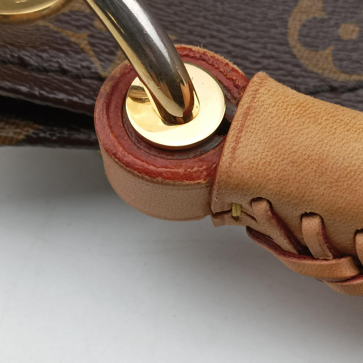 Pre-owned Louis Vuitton Artsy MM Brown Monogram canvas M40249 handbag | stylenewstar