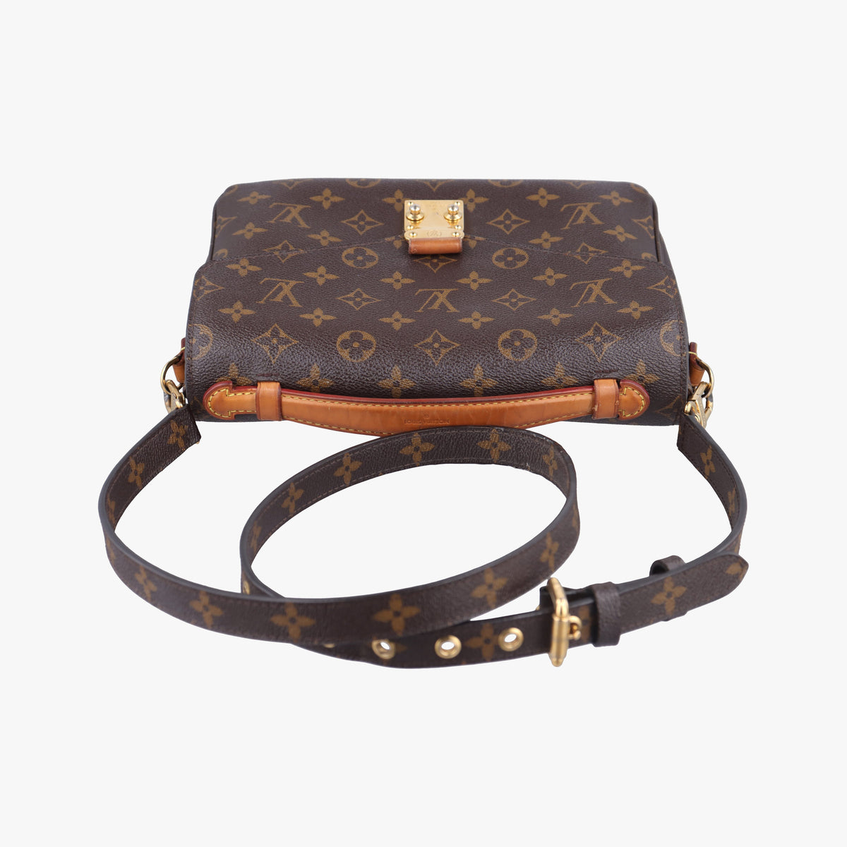 Vintage Louis Vuitton Pochette Metis MM Brown Monogram Canvas M44875 shoulderbag | stylenewstar