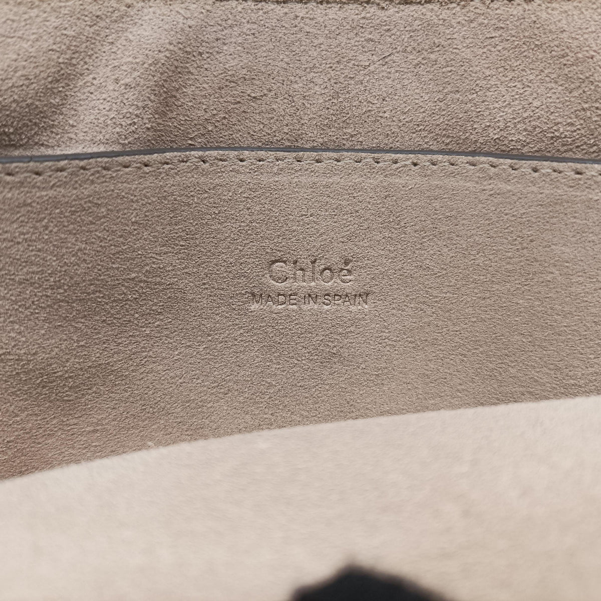 Vintage Chloe FAYE Beige Suede × leather  shoulderbag | stylenewstar