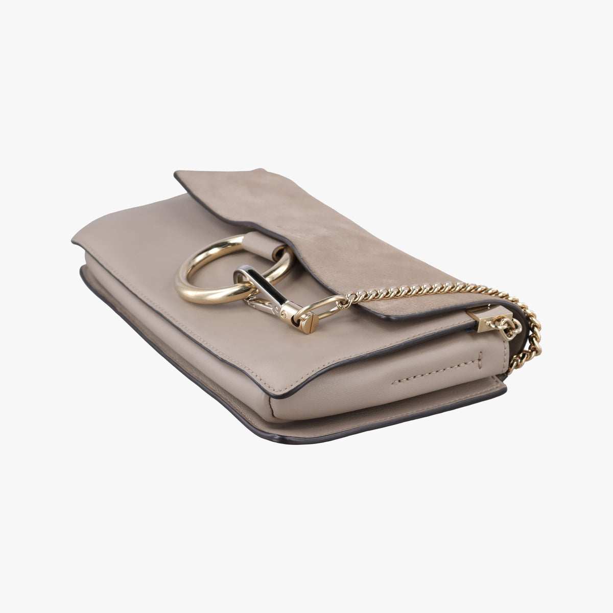 Vintage Chloe FAYE Beige Suede × leather  shoulderbag | stylenewstar