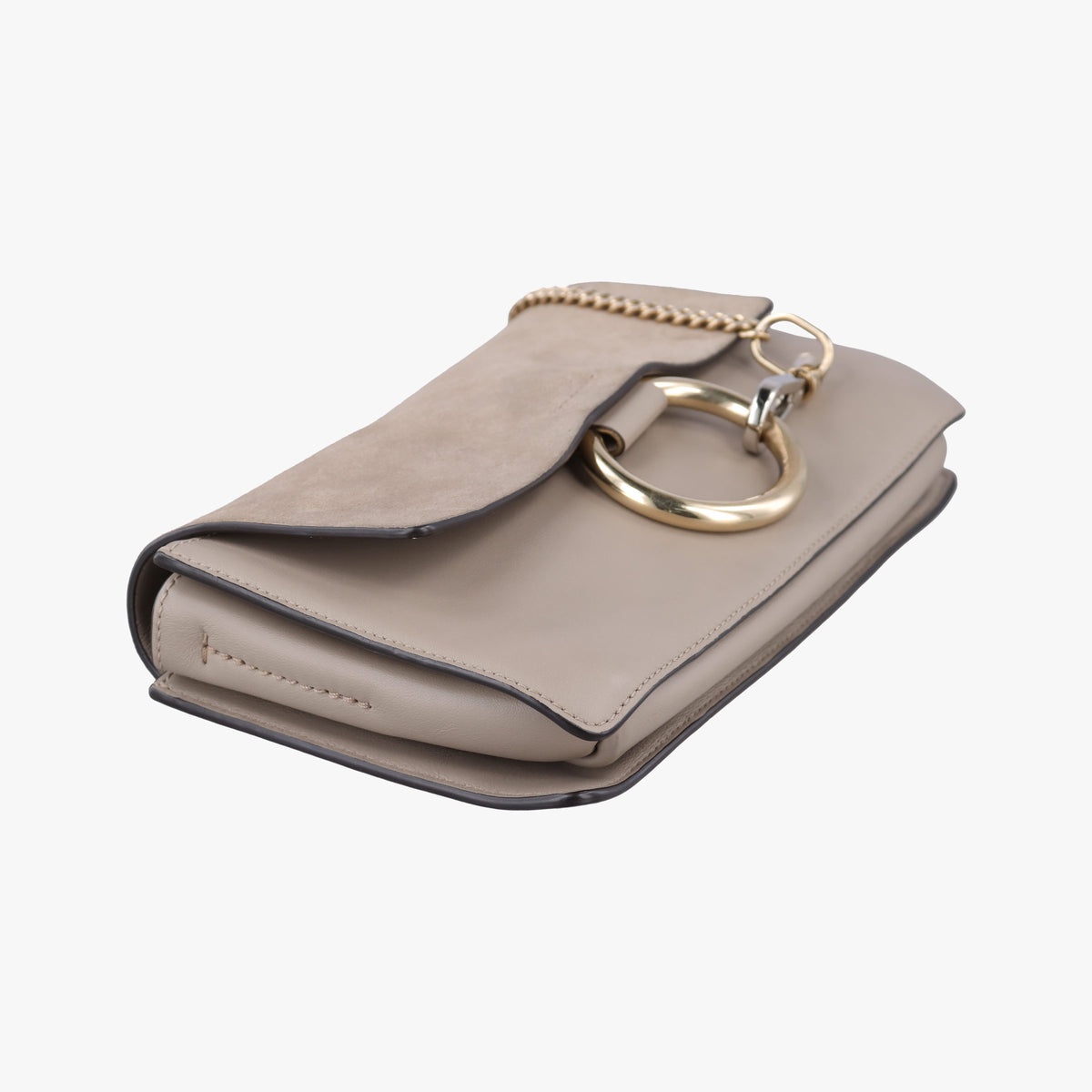 Vintage Chloe FAYE Beige Suede × leather  shoulderbag | stylenewstar