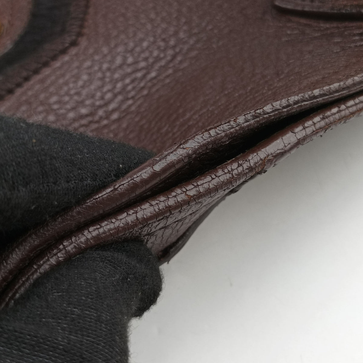 Pre-owned Prada Signature Tote Brown Leather  handbag | stylenewstar
