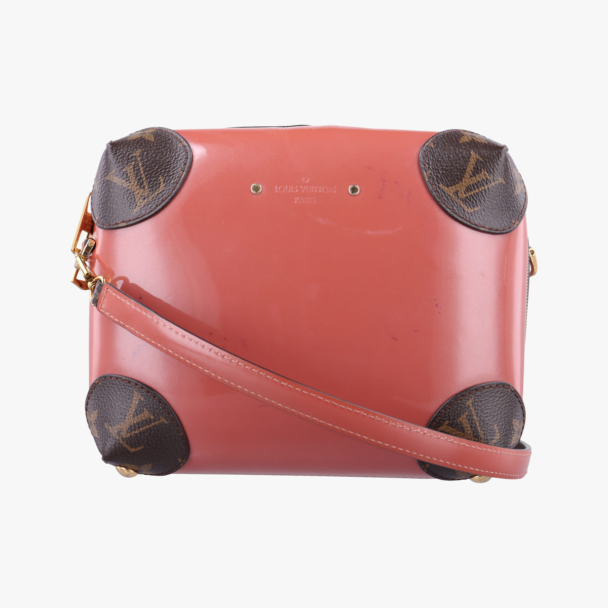 Secondhand Louis Vuitton Miroir Venice Vieux Rose Vernis M53546 shoulderbag | stylenewstar