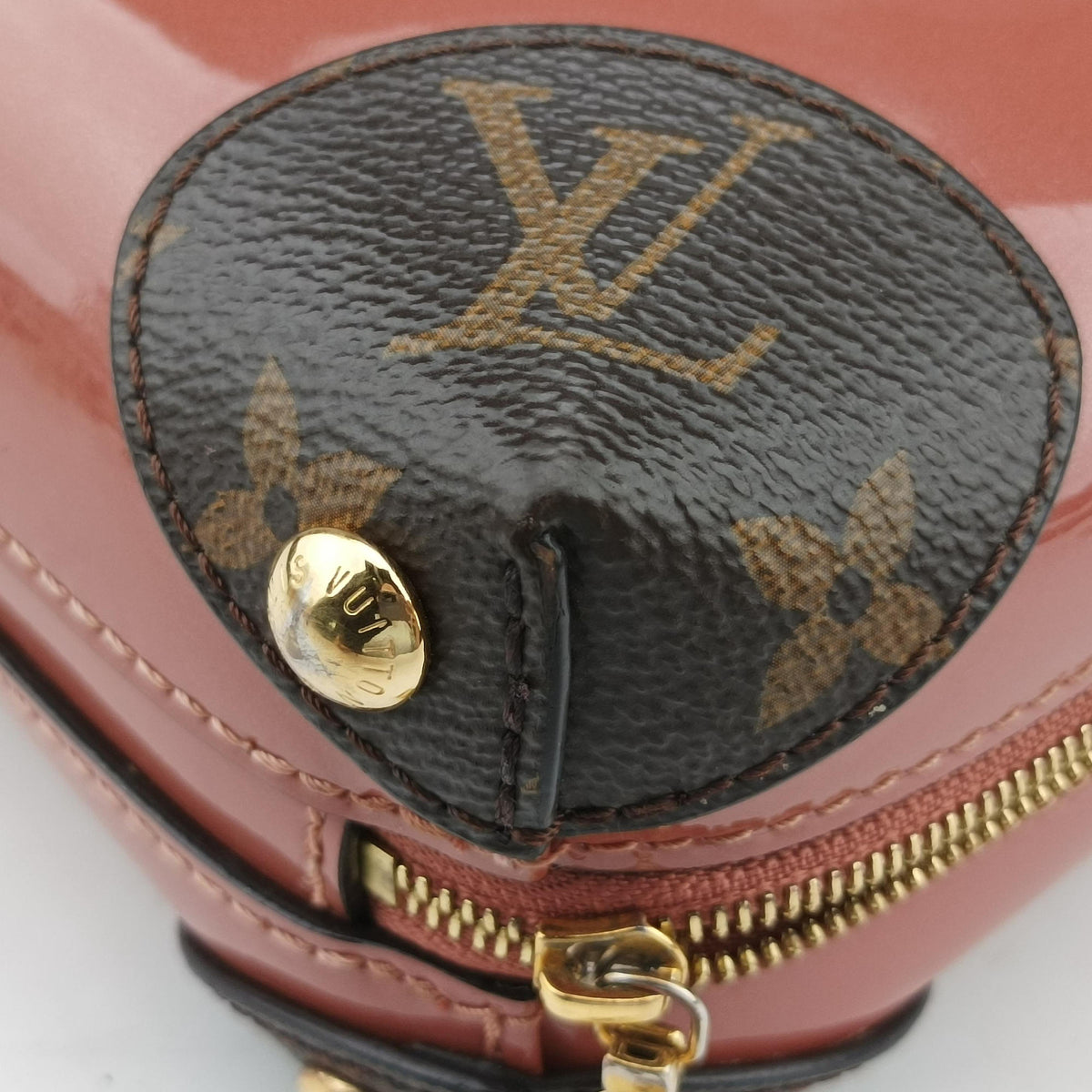 Secondhand Louis Vuitton Miroir Venice Vieux Rose Vernis M53546 shoulderbag | stylenewstar