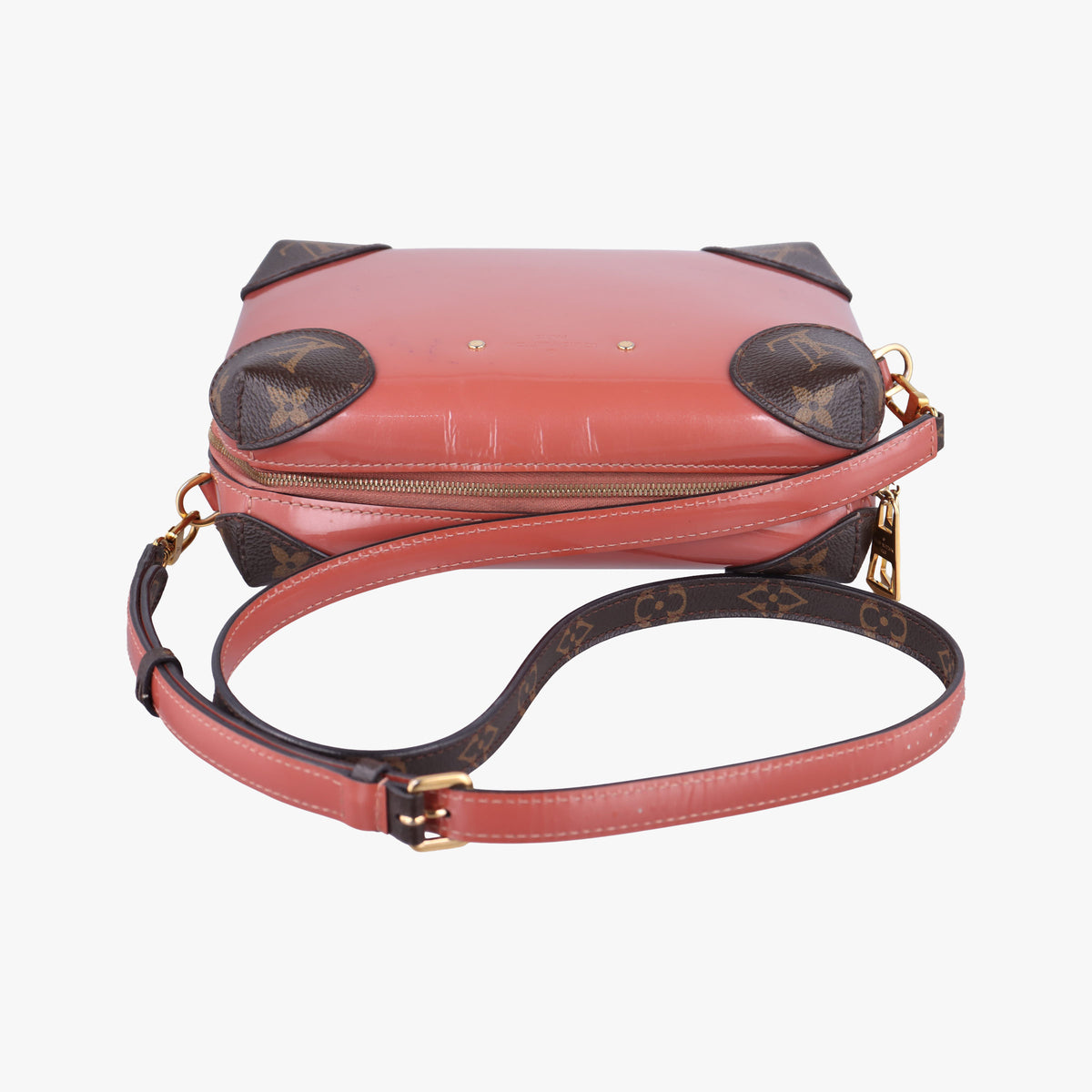 Secondhand Louis Vuitton Miroir Venice Vieux Rose Vernis M53546 shoulderbag | stylenewstar