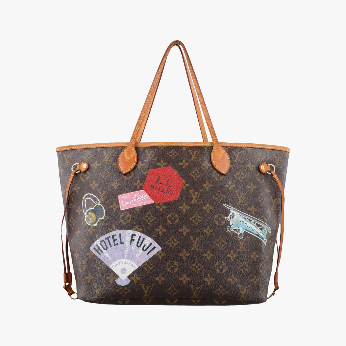 Vintage Louis Vuitton Neverfull MM brown×multicolor Monogram Canvas  shoulderbag | stylenewstar