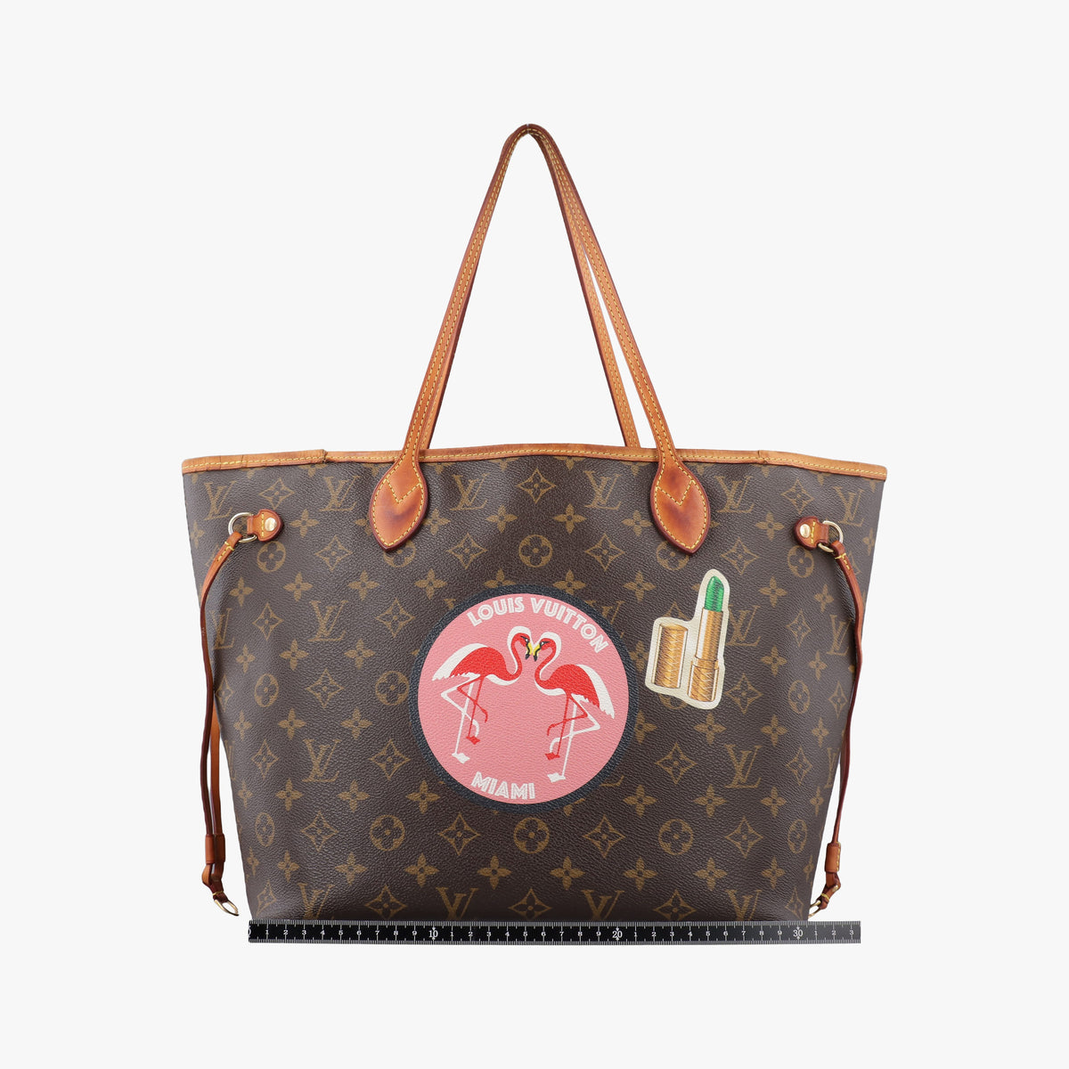 Pre-owned Louis Vuitton Neverfull MM brown×multicolor Monogram Canvas  shoulderbag | stylenewstar
