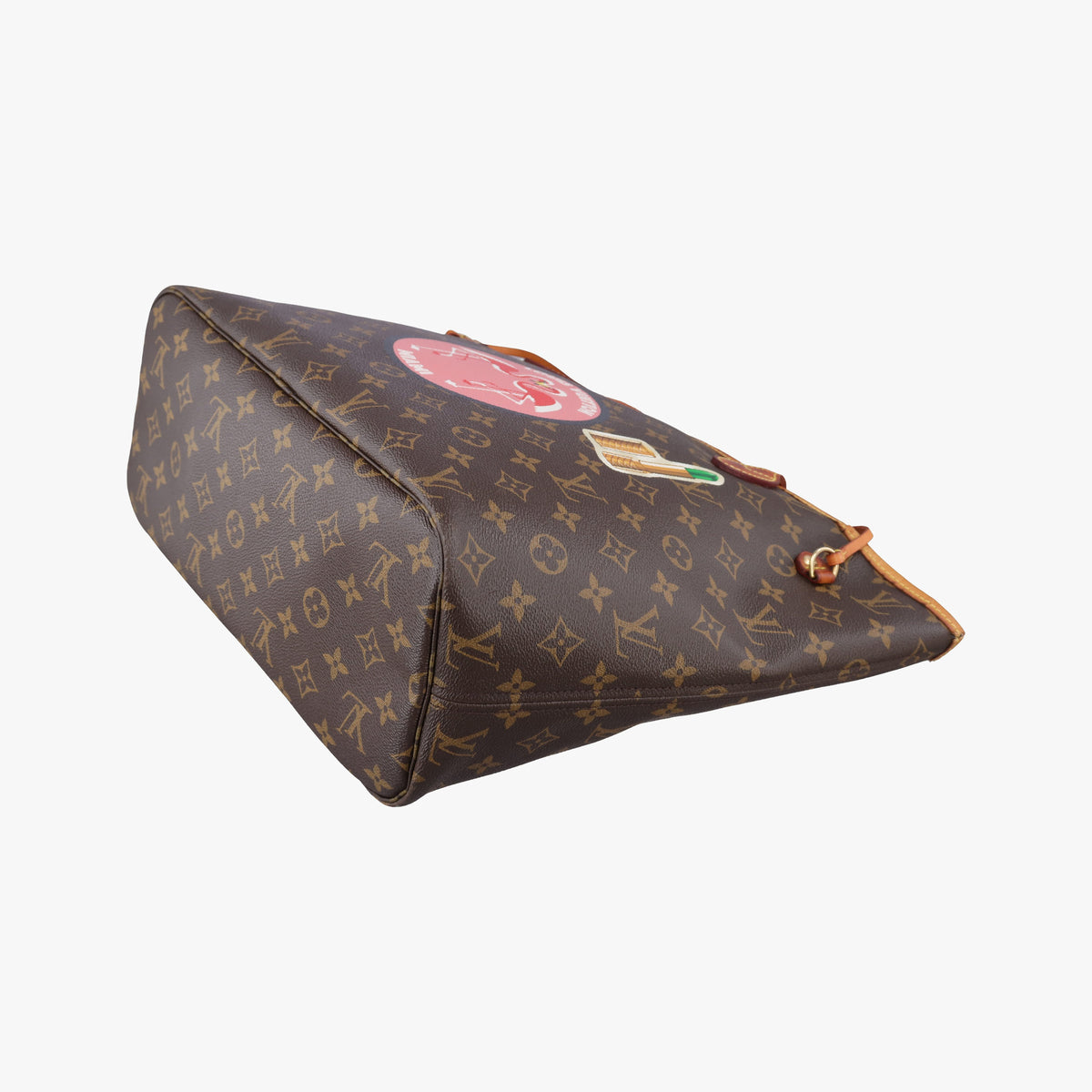 Pre-owned Louis Vuitton Neverfull MM brown×multicolor Monogram Canvas  shoulderbag | stylenewstar