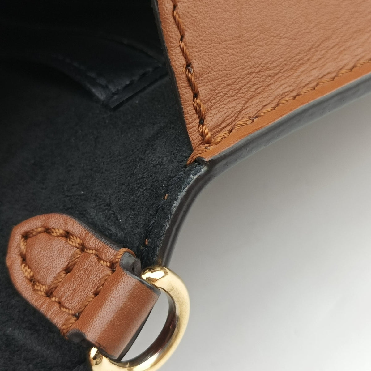 Pre-owned Louis Vuitton DAUPHINE brown monogram reverse M44586 bum bag/waist bag | stylenewstar