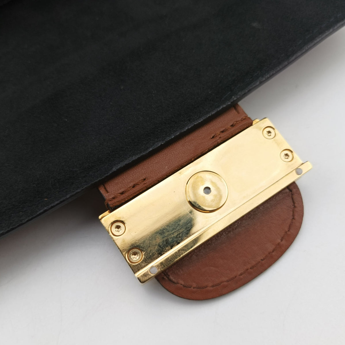 Pre-owned Louis Vuitton DAUPHINE brown monogram reverse M44586 bum bag/waist bag | stylenewstar