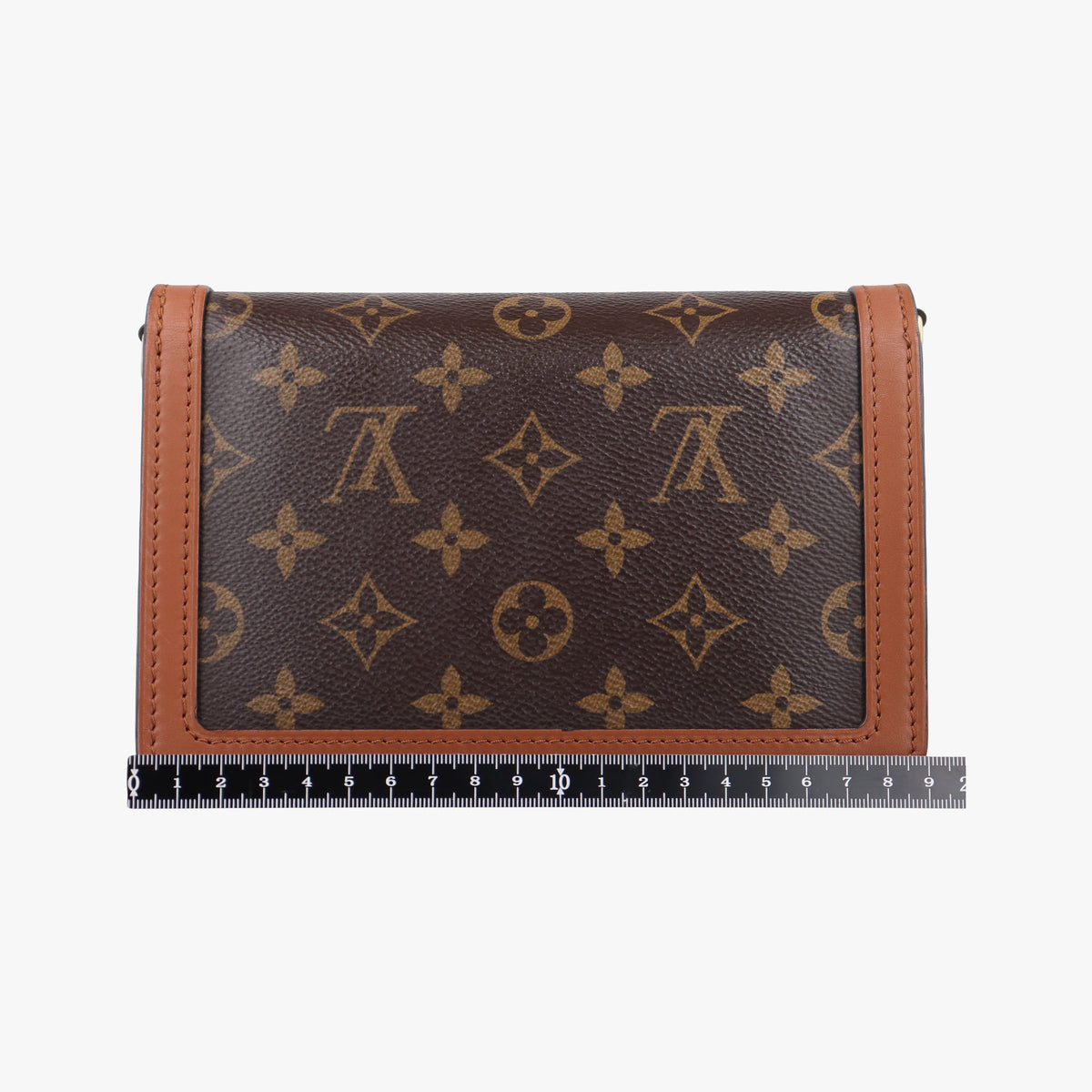 Pre-owned Louis Vuitton DAUPHINE brown monogram reverse M44586 bum bag/waist bag | stylenewstar