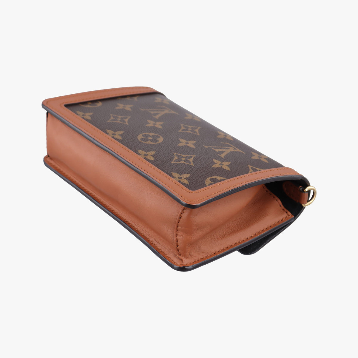Pre-owned Louis Vuitton DAUPHINE brown monogram reverse M44586 bum bag/waist bag | stylenewstar