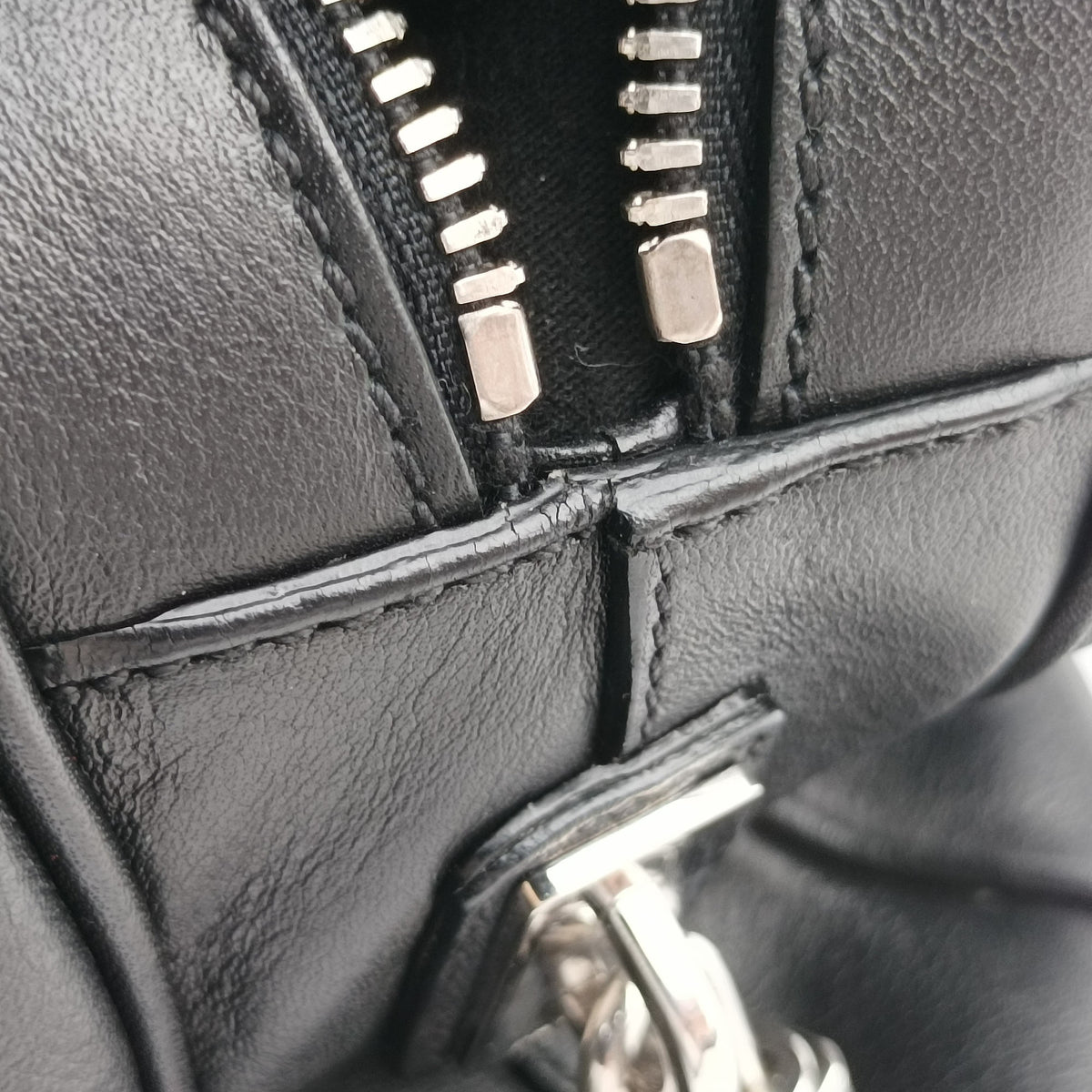 Pre-owned Prada business bag briefcase Black Leather 2VE363 handbag | stylenewstar