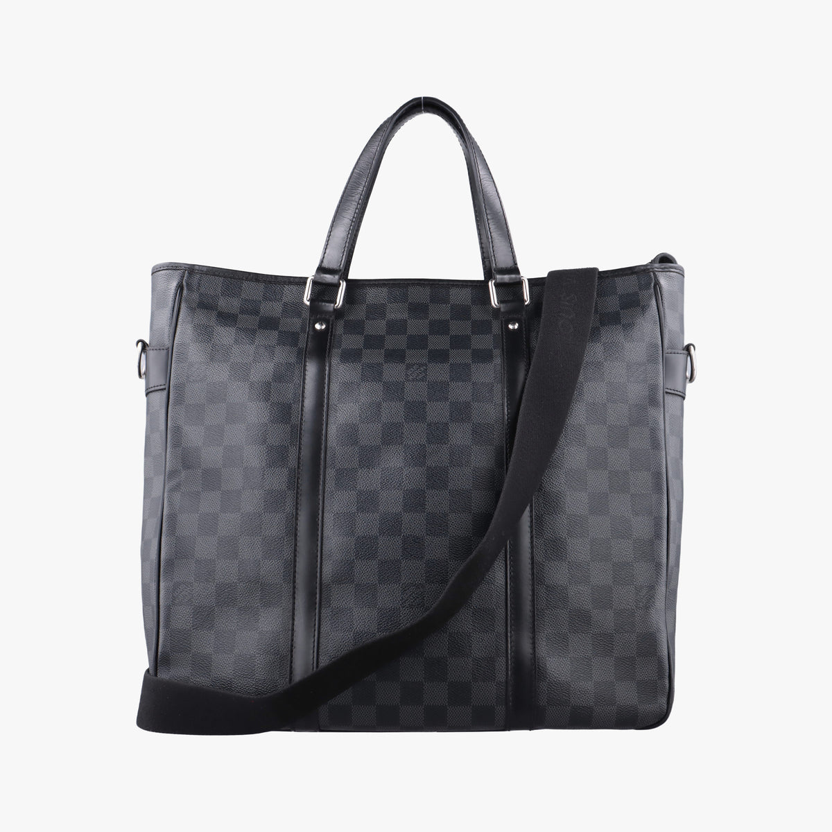 Pre-owned Louis Vuitton Tadao Noir Damier Graphite N51192 shoulderbag | stylenewstar