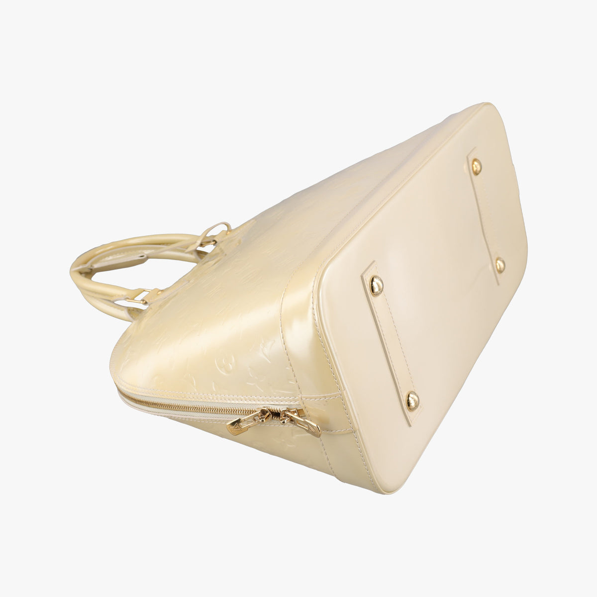Secondhand Louis Vuitton Alma GM Broncorail Vernis M91450 handbag | stylenewstar