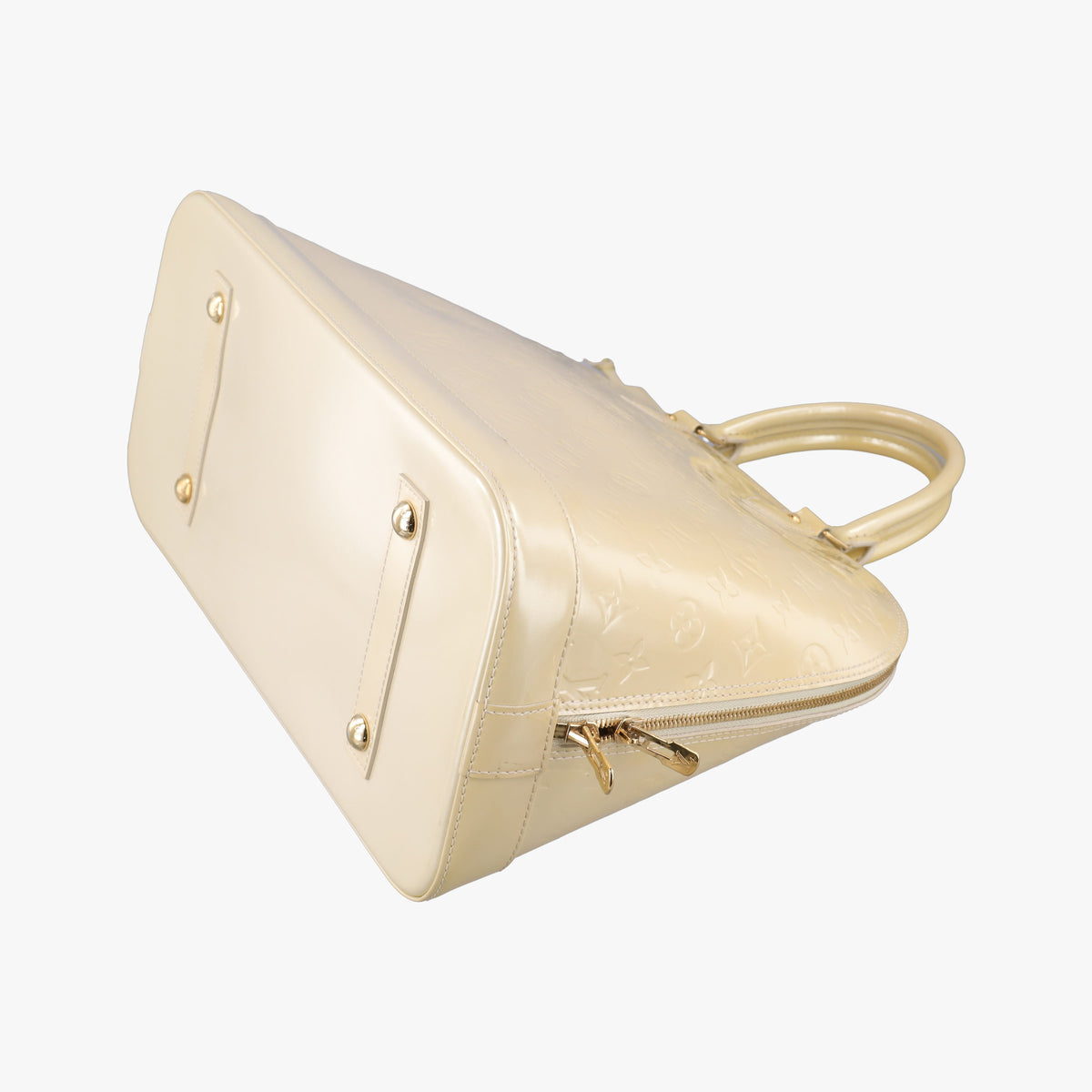 Secondhand Louis Vuitton Alma GM Broncorail Vernis M91450 handbag | stylenewstar