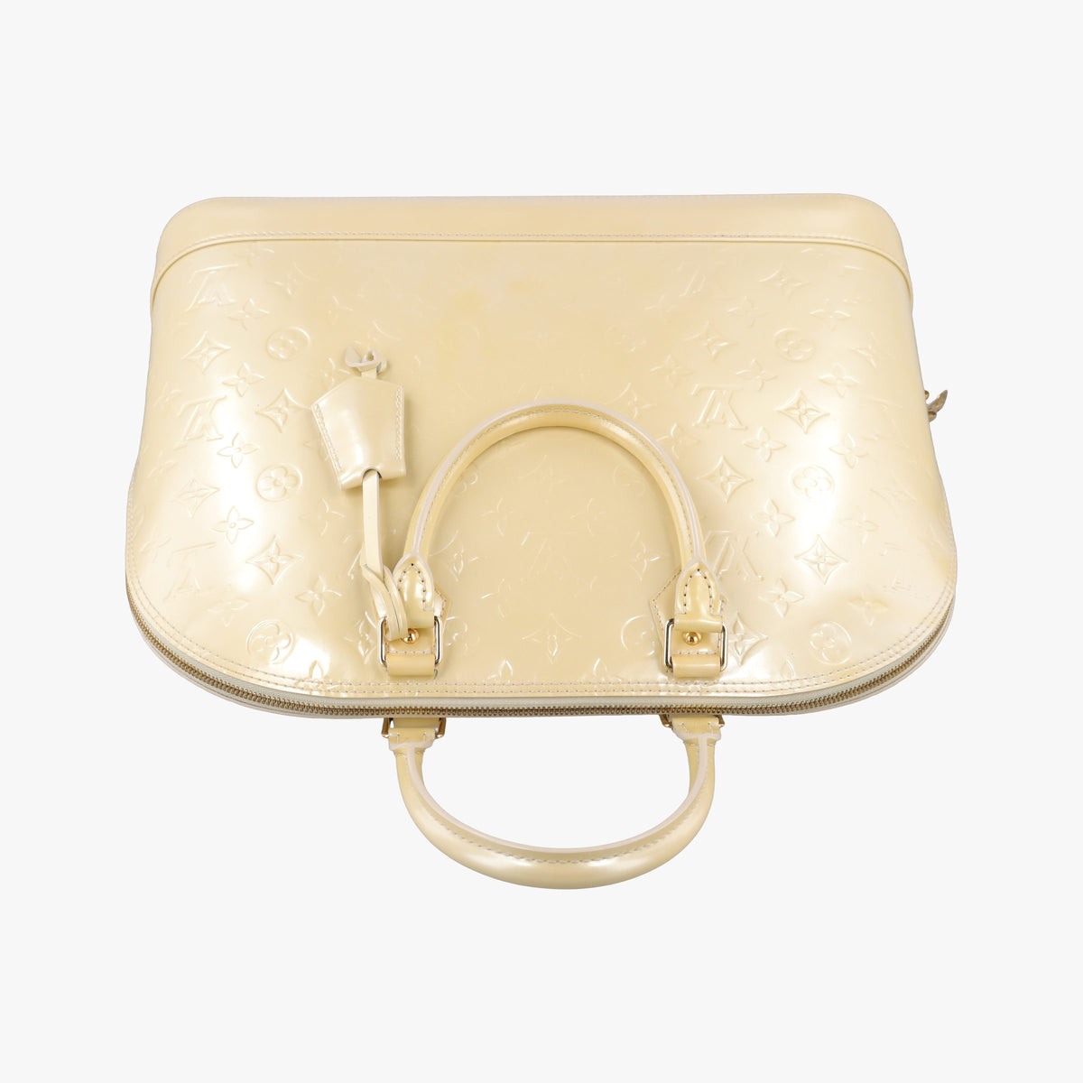 Secondhand Louis Vuitton Alma GM Broncorail Vernis M91450 handbag | stylenewstar