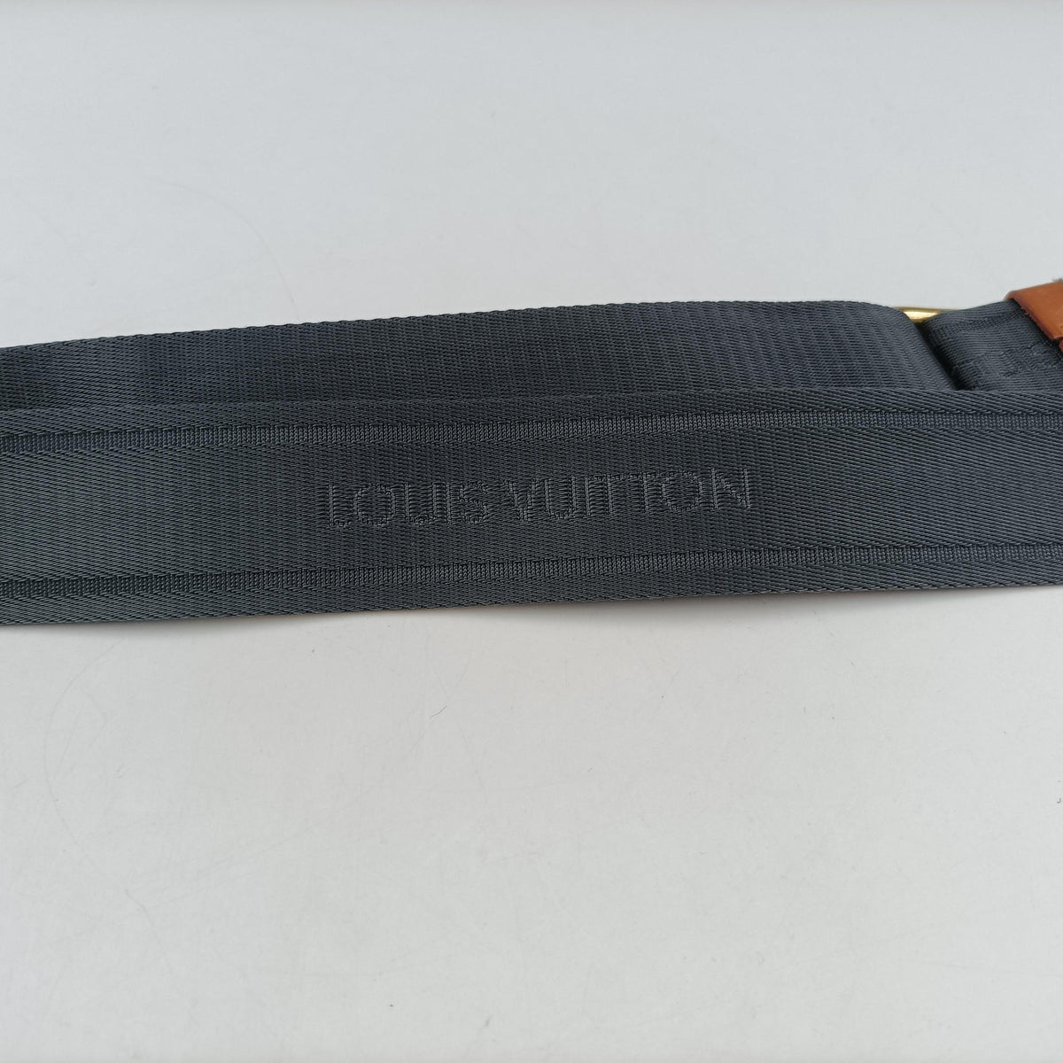 Pre-owned Louis Vuitton Neo Brown×Argent Monogram Eden×calf leather M40355 shoulderbag | stylenewstar