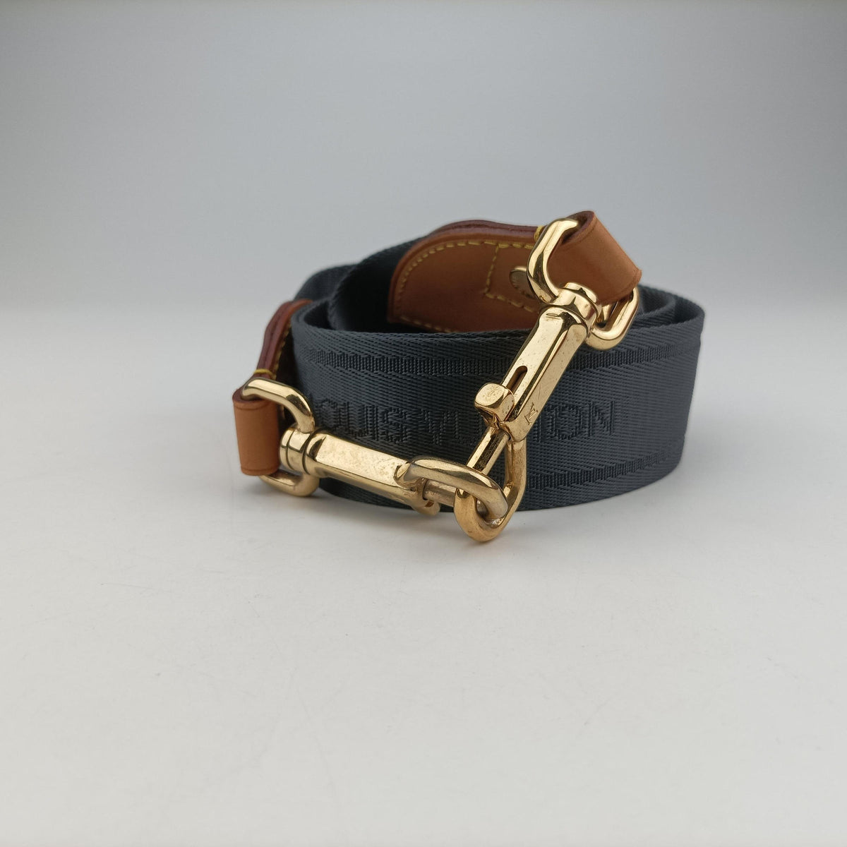 Pre-owned Louis Vuitton Neo Brown×Argent Monogram Eden×calf leather M40355 shoulderbag | stylenewstar