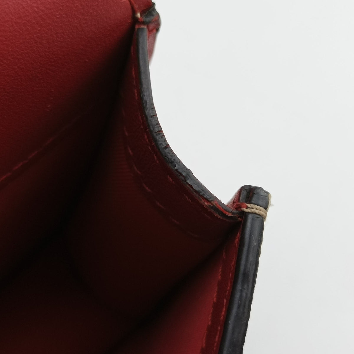 Pre-owned Gucci GG Supreme Cherry Brown×Red PVC coated canvas×Leather 481291 shoulderbag | stylenewstar
