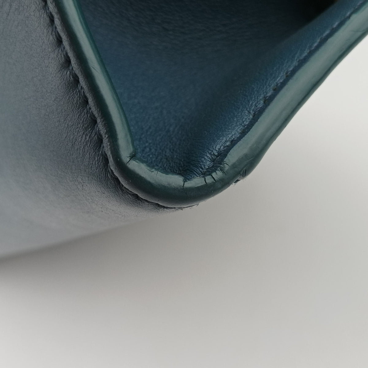 Secondhand Fendi Trois Jours Blue Leather 8BH279 handbag | stylenewstar