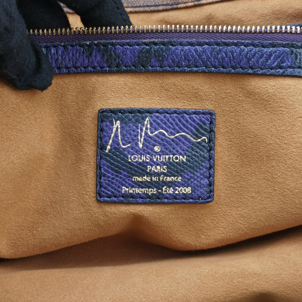 Pre-owned Louis Vuitton Monogram Jokes Heartbreak Brown×multicolor Monogram canvas M95740 handbag | stylenewstar